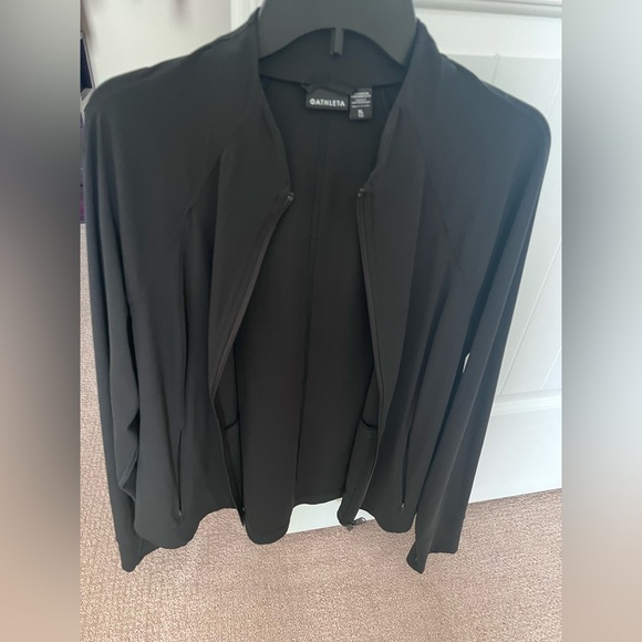 NWOT Athleta Salutation jacket XL Black - Picture 2 of 10